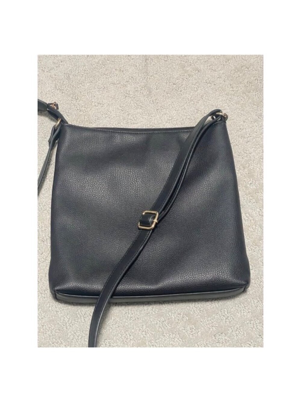 Tommy Hilfiger Black Crossbody Bag With Adjustable Strap gold logo - Picture 16 of 16